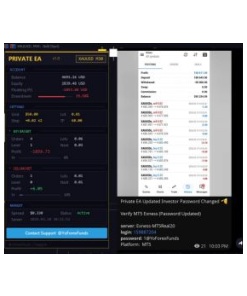 Private EA-YoForex with Verify MT5 Exness Real